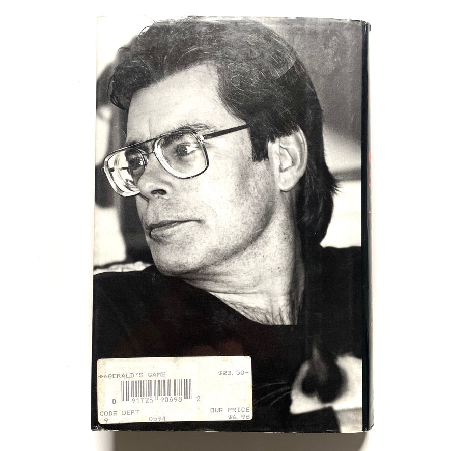 Gerald's Game Stephen King Hardcover Book *1st Edition, 10th Print* 1992 Viking