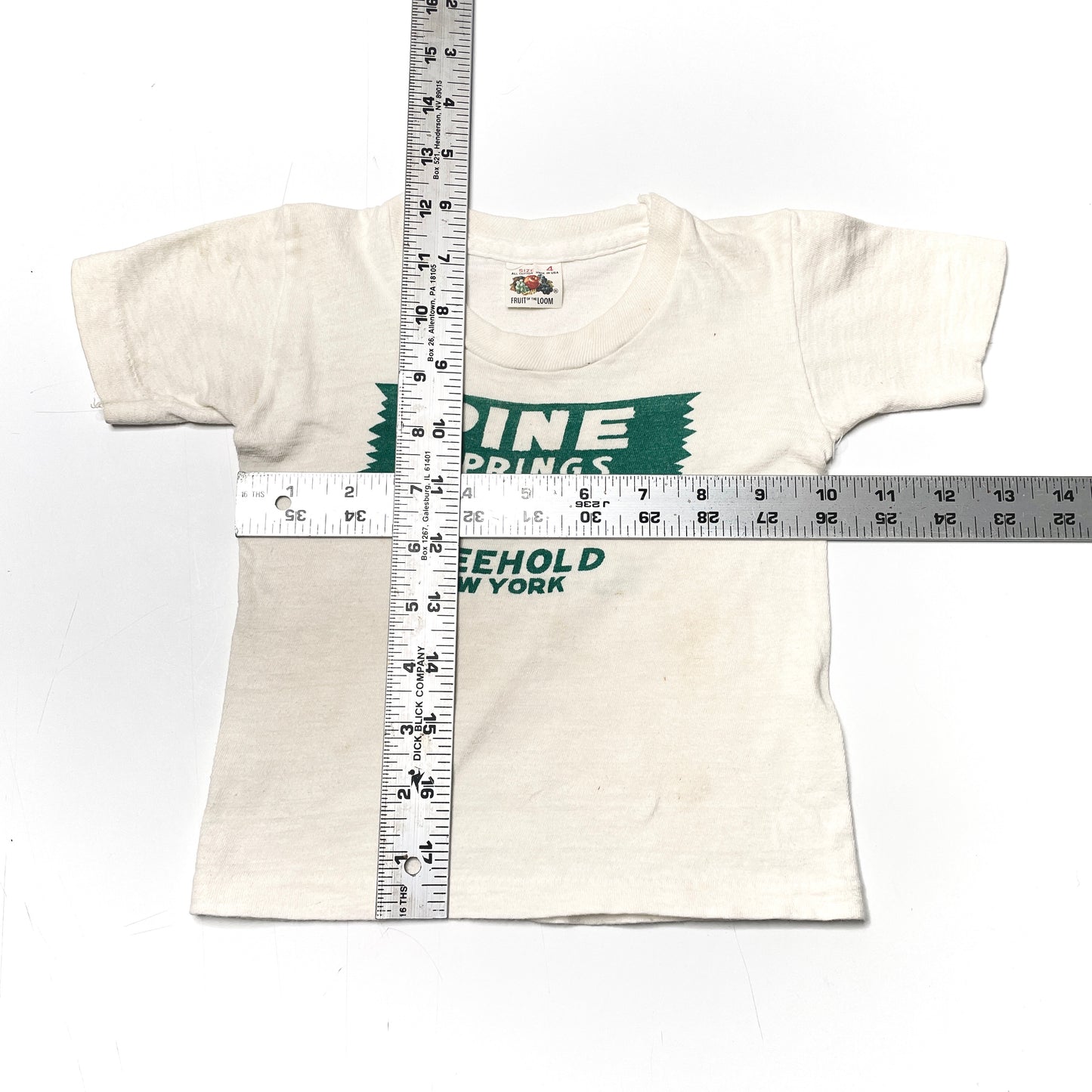 Pine Springs Graphic White T-Shirt 2T