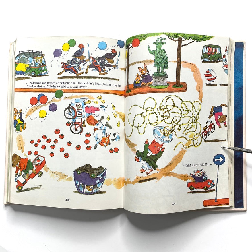 Richard Scarry's Best Story Book Ever 1970 DeLuxe Golden Book