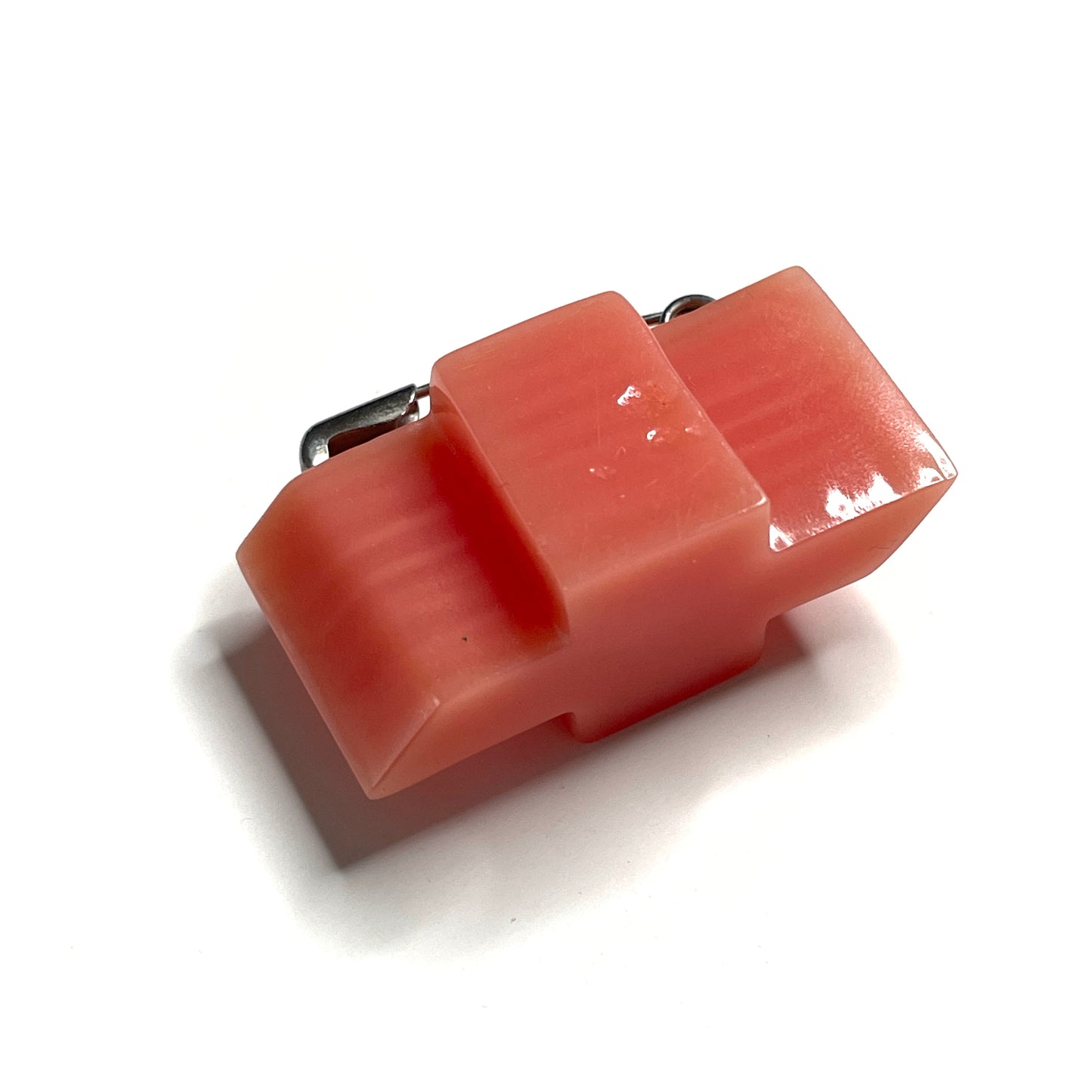Chevrolet 'Bowtie' Geometric Resin Art - Vintage Pin 1.5"
