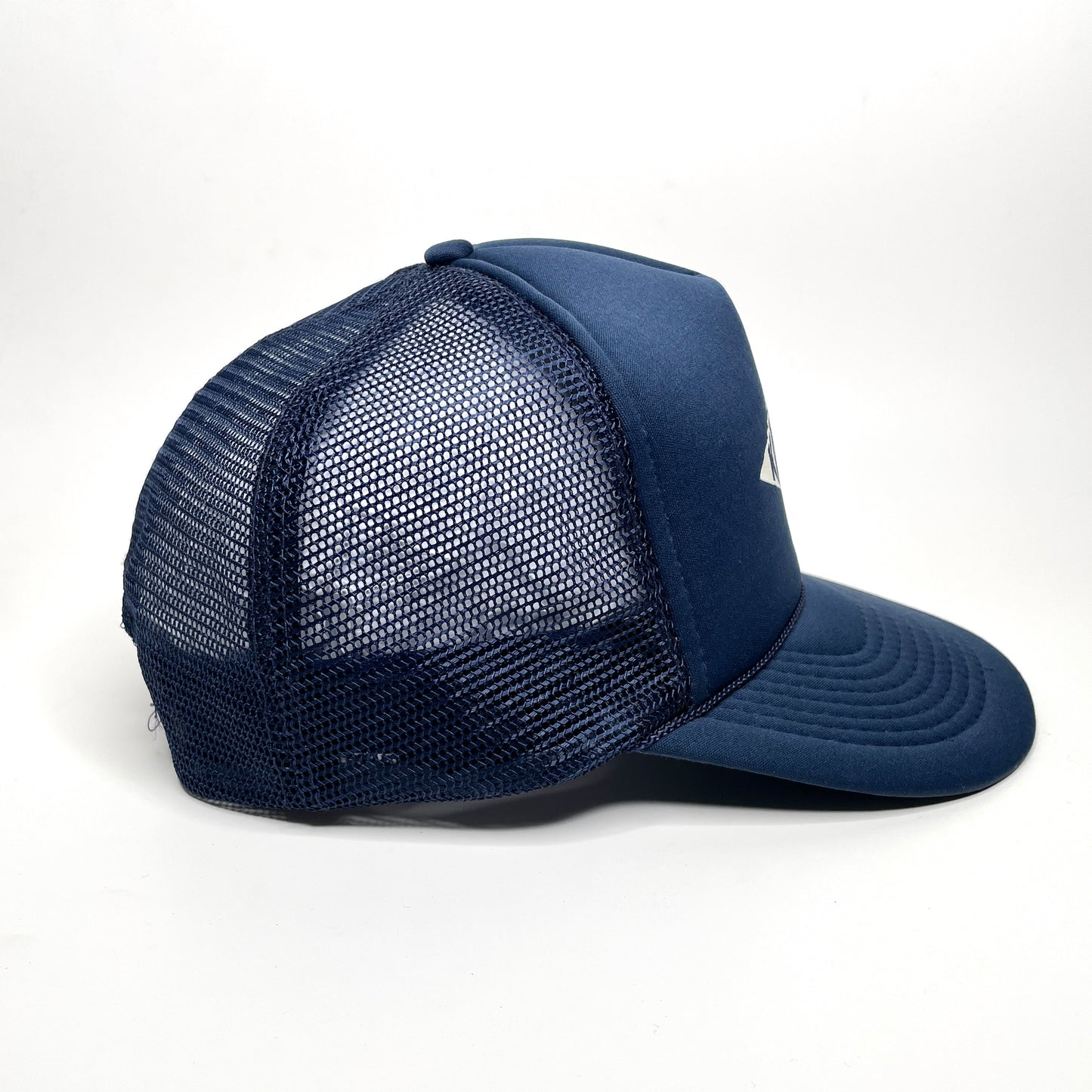 Kenaco Mesh Foam Trucker Hat Vintage Rope Snapback Hat - Navy