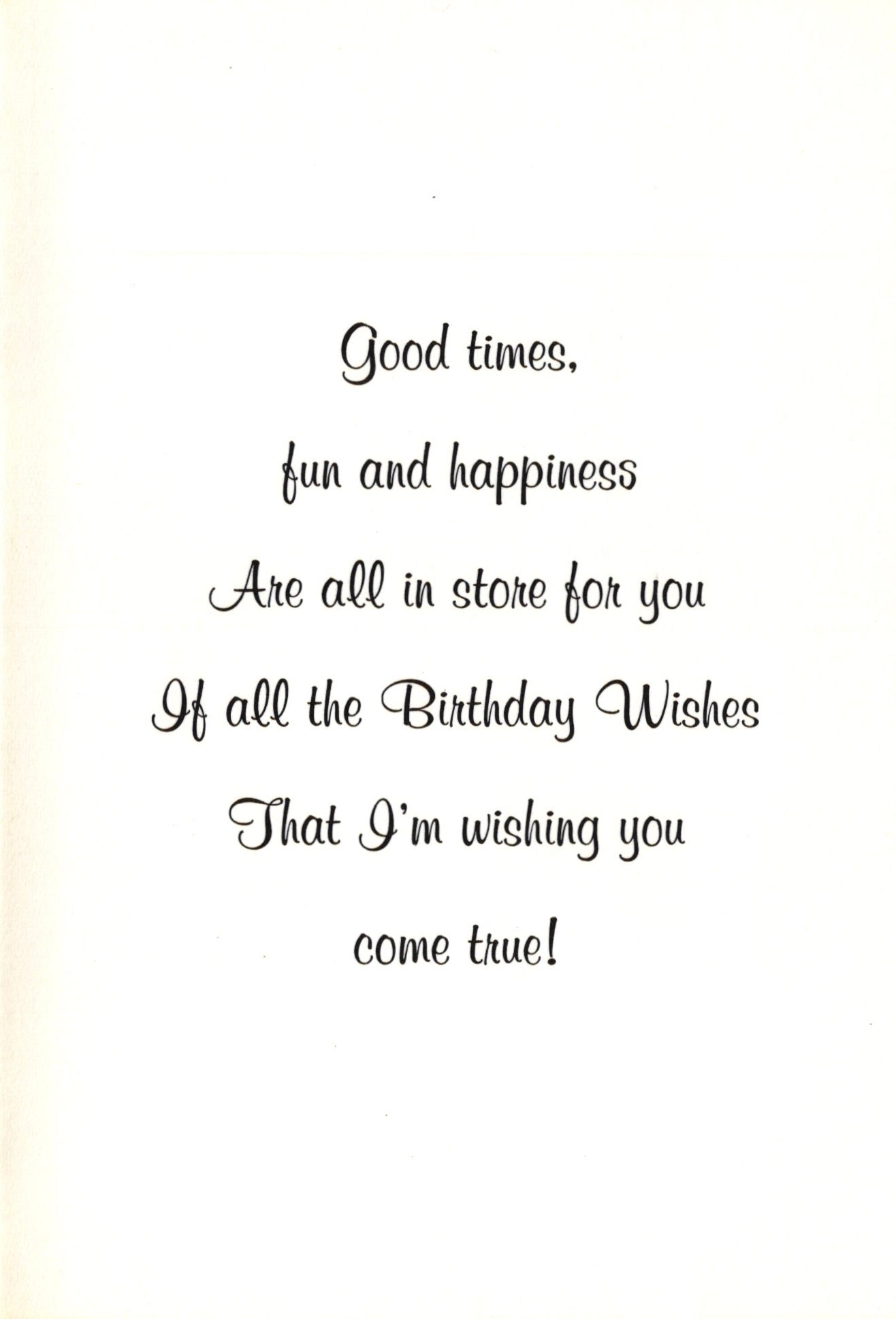Birthday - Mandolin - Vintage Greeting Card