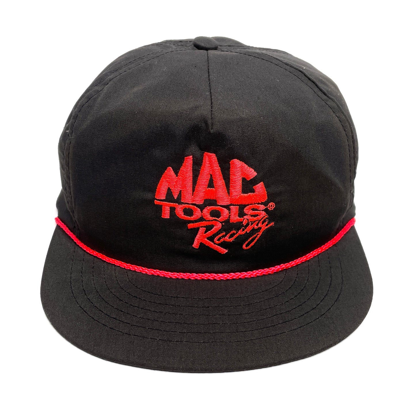 Mac Tools Racing Vintage Rope Snapback - Black