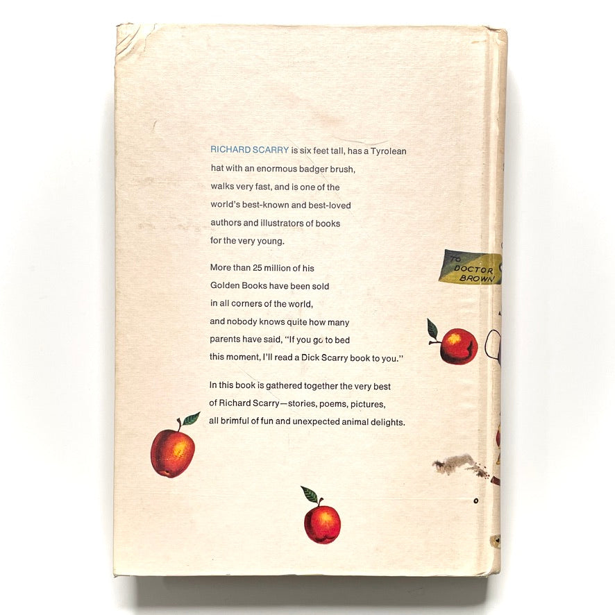 Richard Scarry's Best Story Book Ever 1970 DeLuxe Golden Book