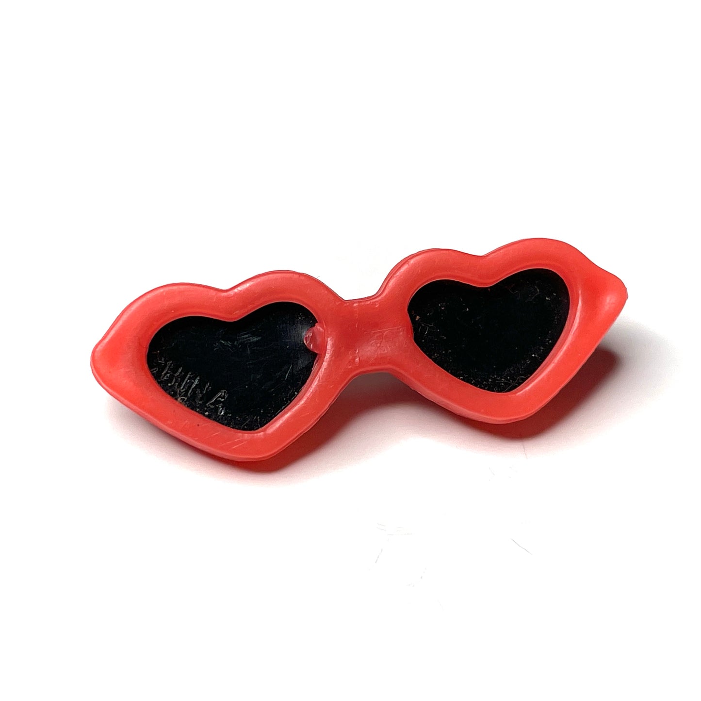 Pink Hearts Sunglasses Pinback