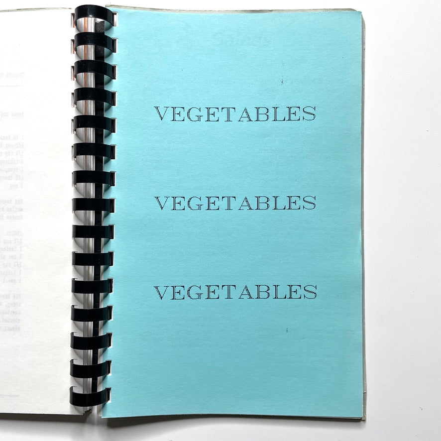 Cooking With Spirit Cookbook New London CT - 80s Spiral Bound Illustrated Recipe Book