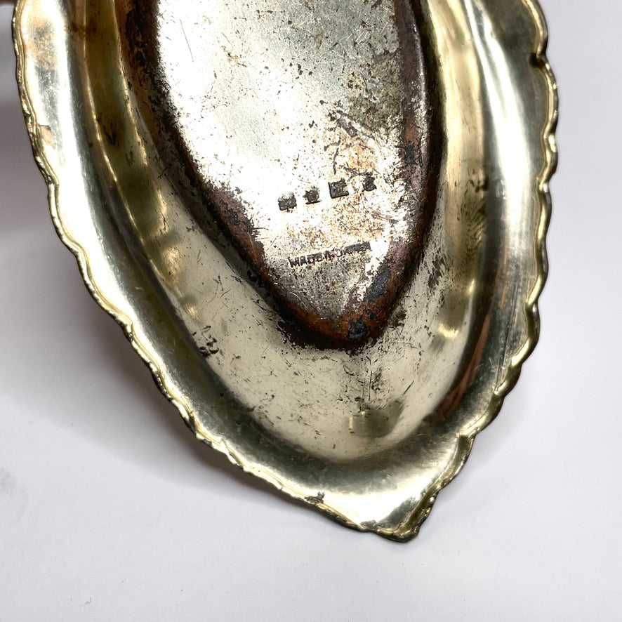 Vintage Gold Swan Jewelry Dish (Japan)
