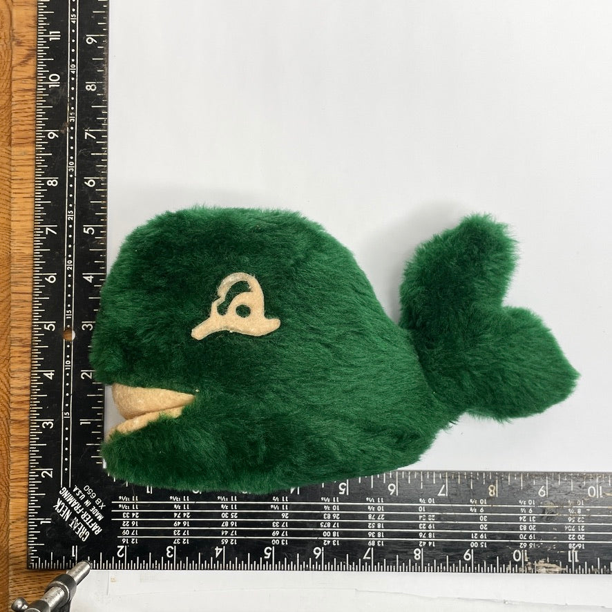 1930s Stuffed Green Whale