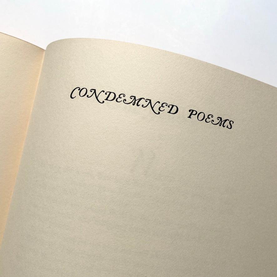 Flowers of Evil: Baudelaire Pattern & Prose 1947 Illustrated Hardcover Book