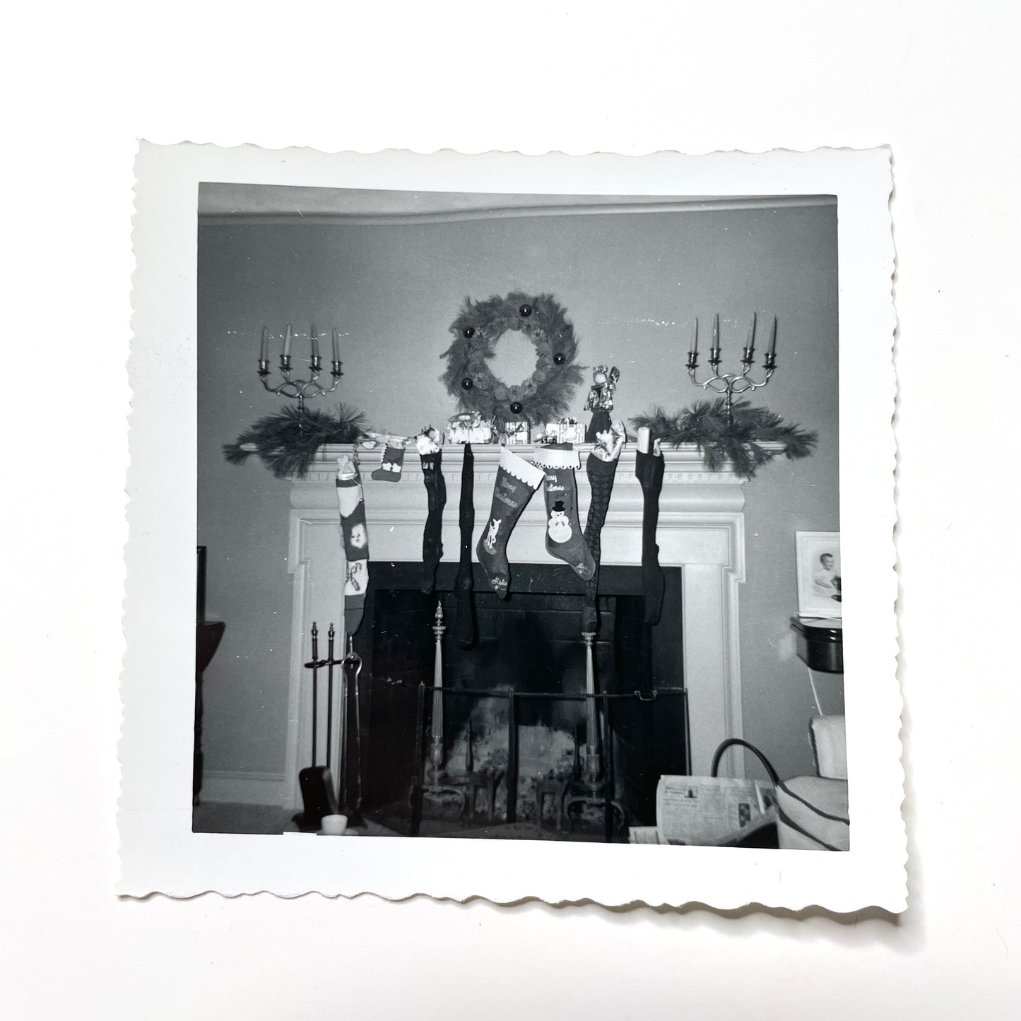 Winter in Connecticut Various Snapshots 40s-60s Vintage Film Photography