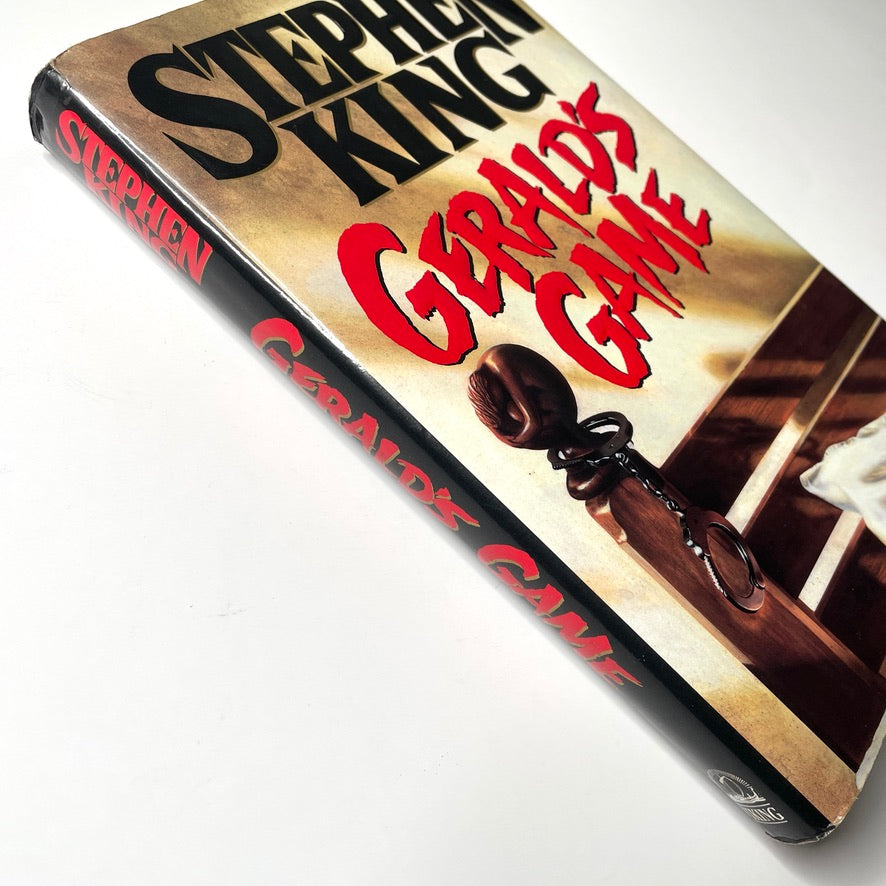 Gerald's Game Stephen King Hardcover Book *1st Edition, 10th Print* 1992 Viking