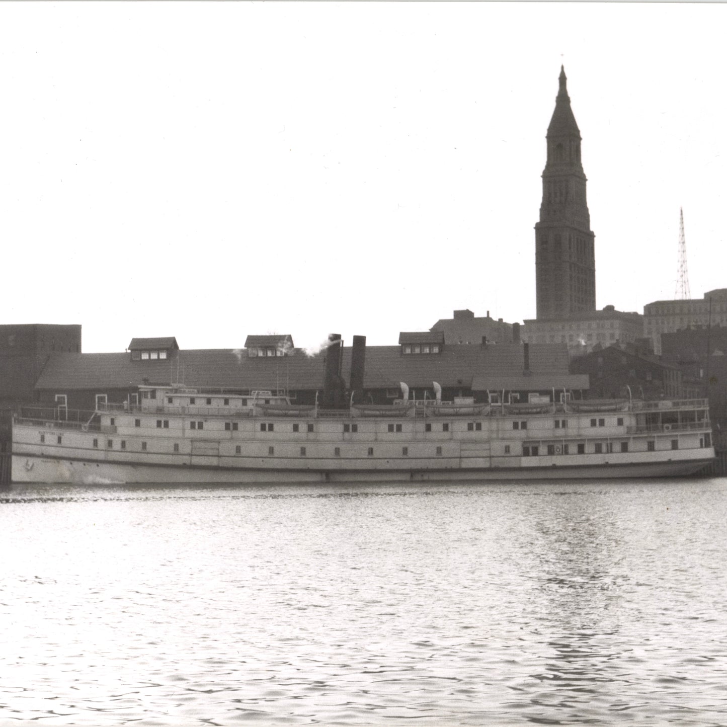 Hartford Steam Boat Dock Photo - 8x10"