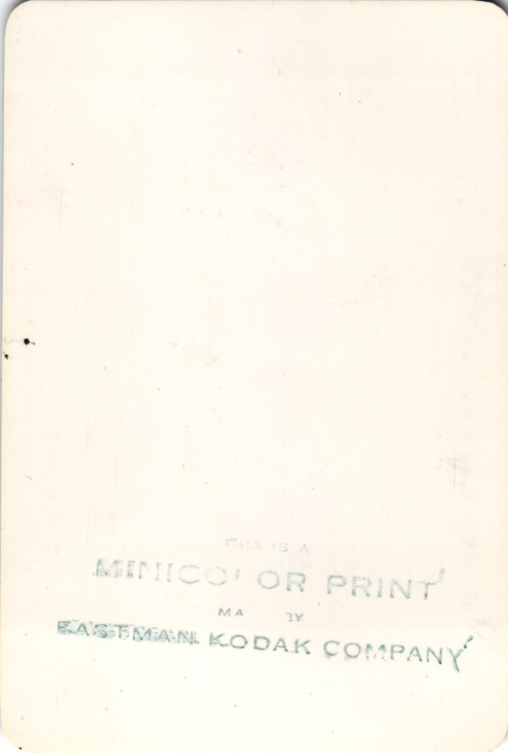 Summer Fishing Success Kodak Minicolor Print Photo - 2.25x3.35"