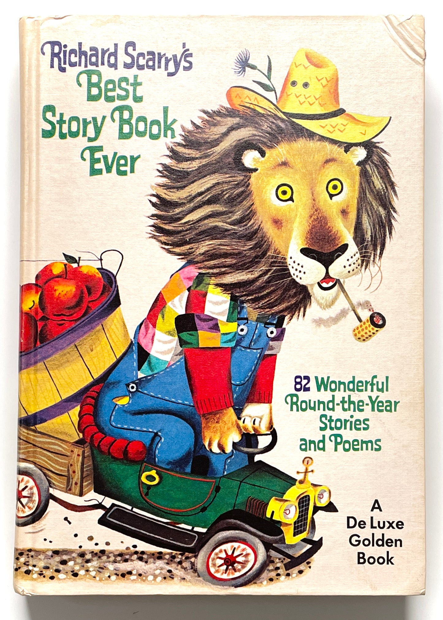 Richard Scarry's Best Story Book Ever 1970 DeLuxe Golden Book