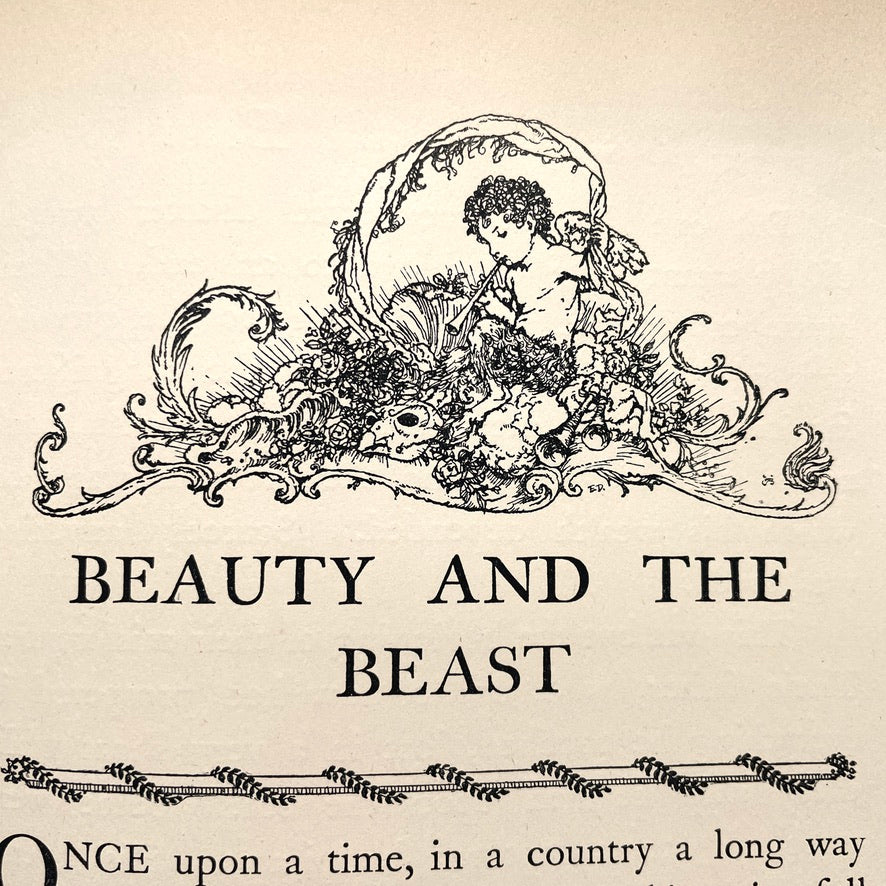 The Sleeping Beauty and Other Fairy Tales c. 1910 - Antique Hardcover, Illustrated