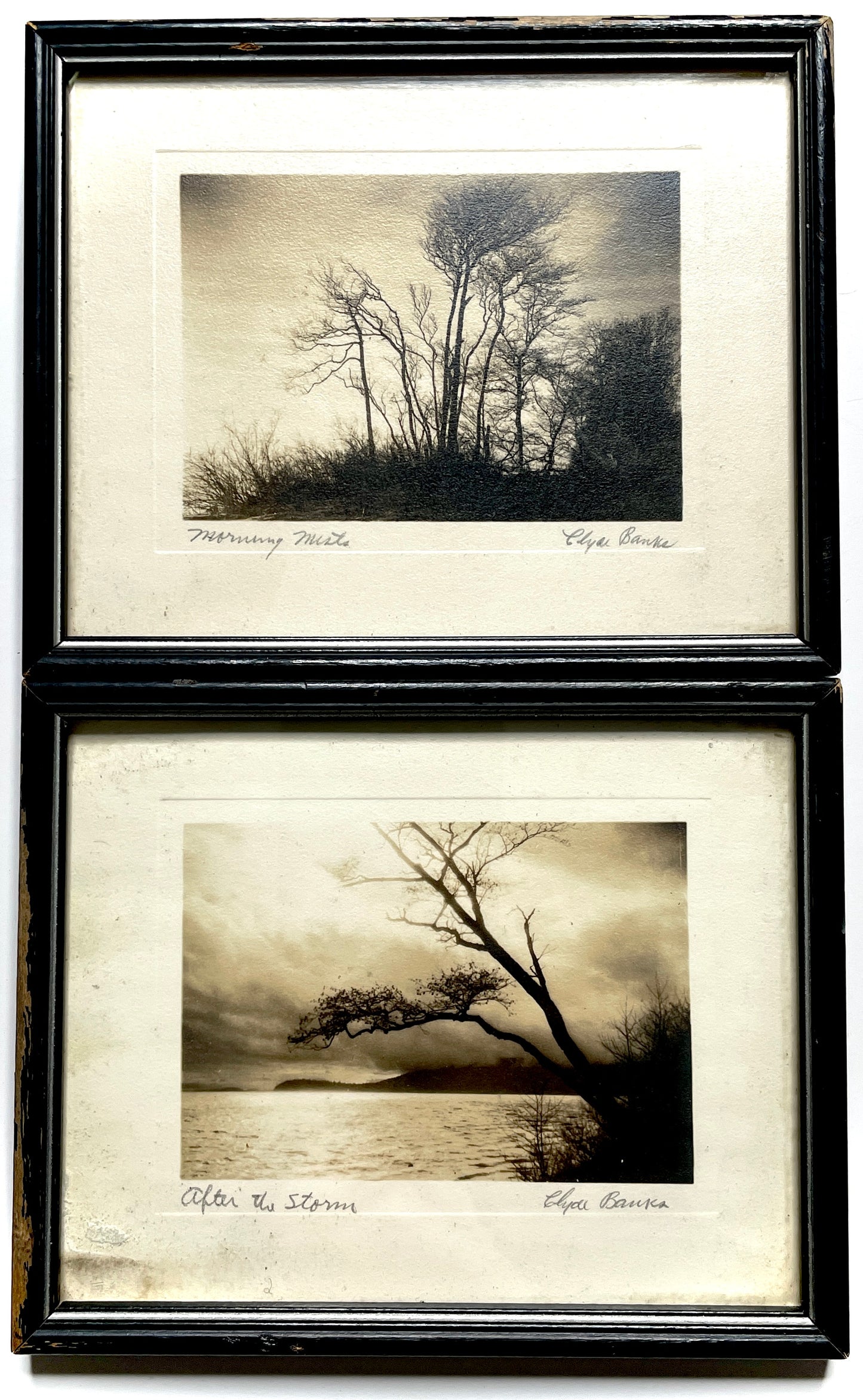 Clyde Banks Signed + Framed Landscape Photos Bellingham WA