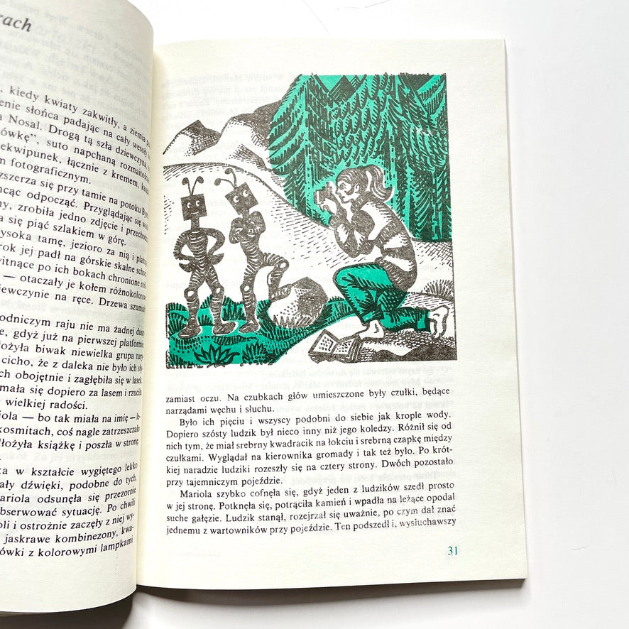 'Bajki' Polish Book of Fables & Fairy Tales 1989 Illustrated Trade Paperback Book