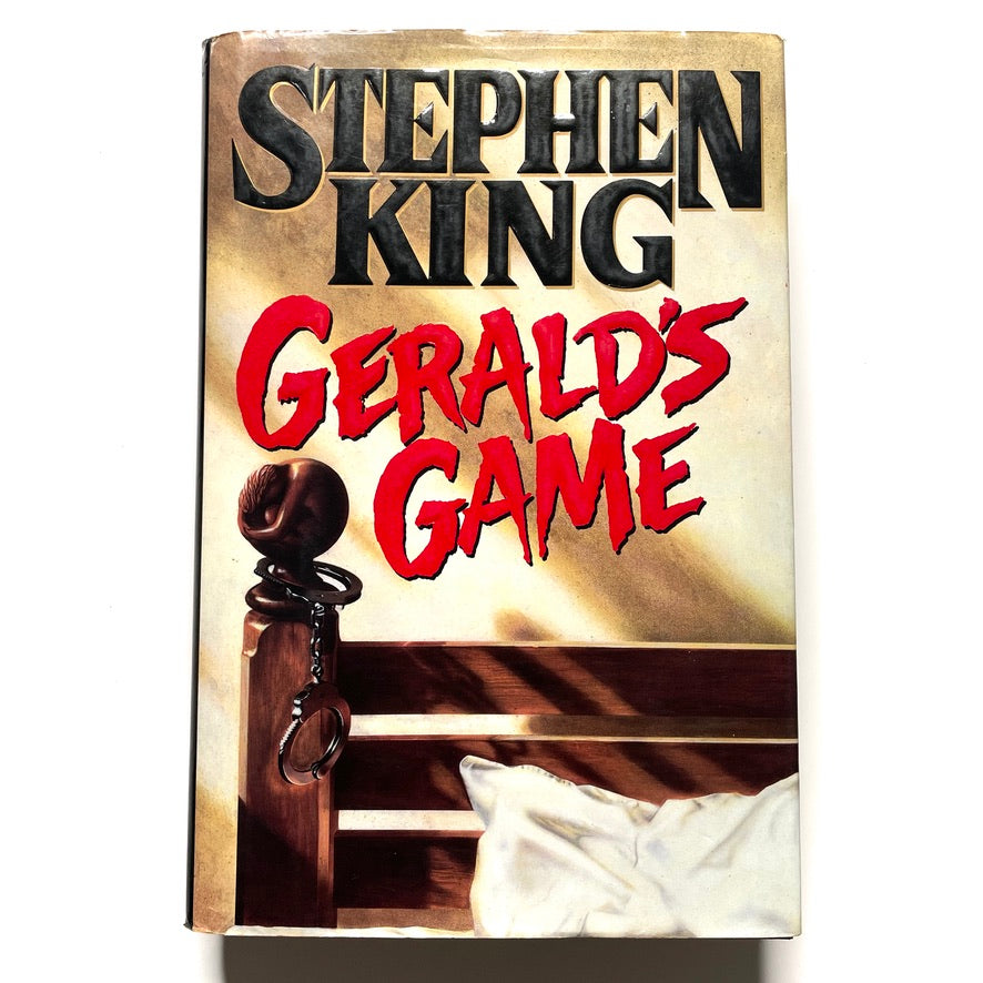 Gerald's Game Stephen King Hardcover Book *1st Edition, 10th Print* 1992 Viking