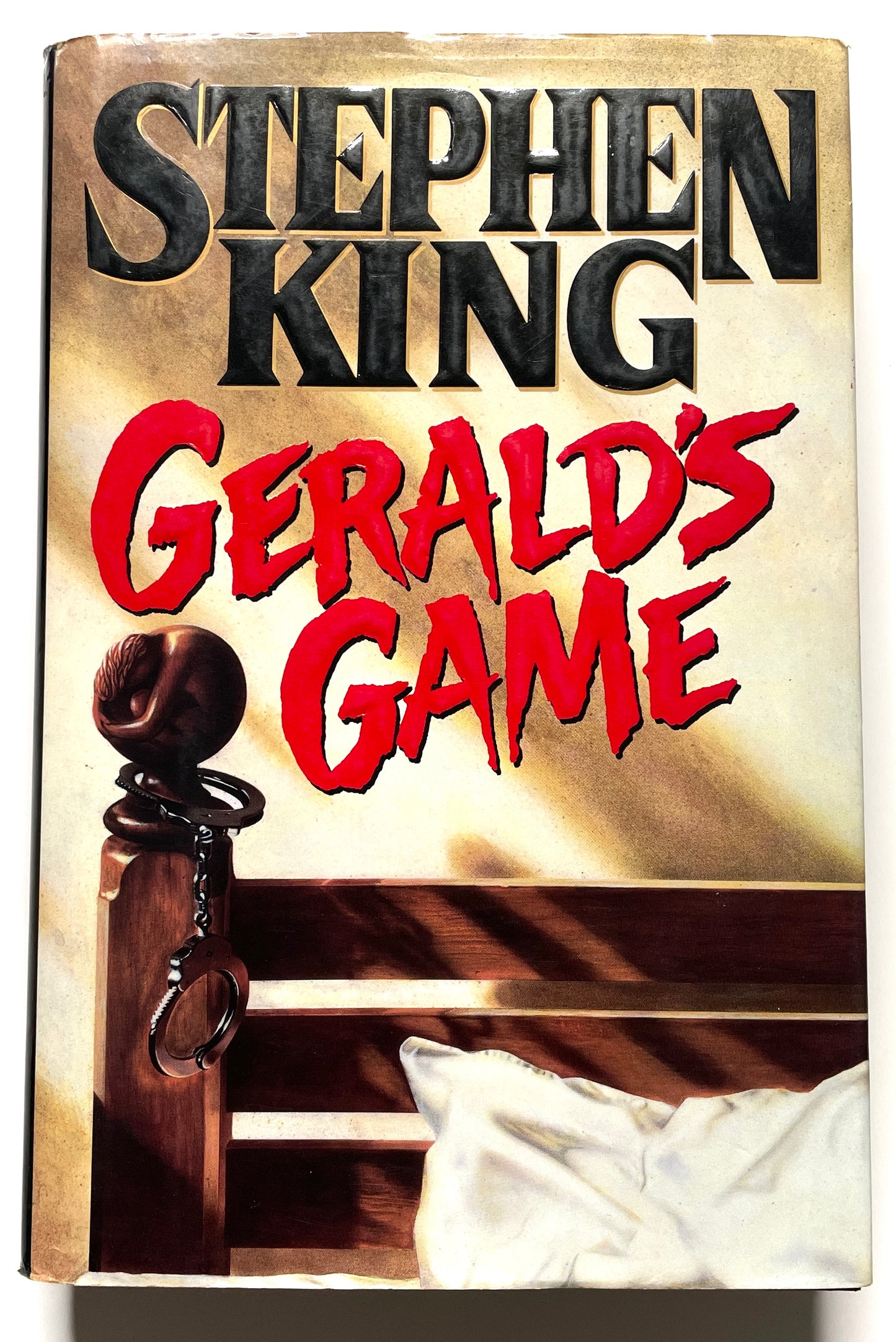 Gerald's Game Stephen King Hardcover Book *1st Edition, 10th Print* 1992 Viking