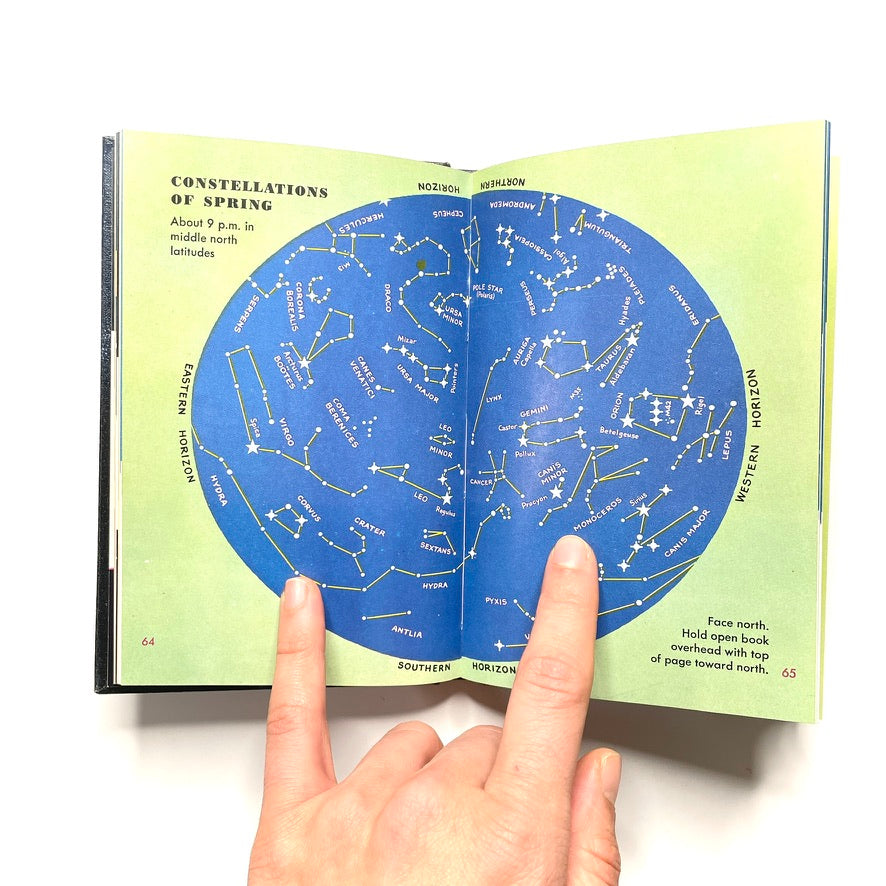 Golden Nature Guide: Stars 1956 Cloth Bound Mini Hardcover Book