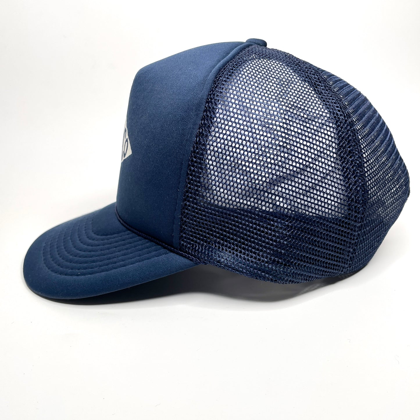 Kenaco Mesh Foam Trucker Hat Vintage Rope Snapback Hat - Navy