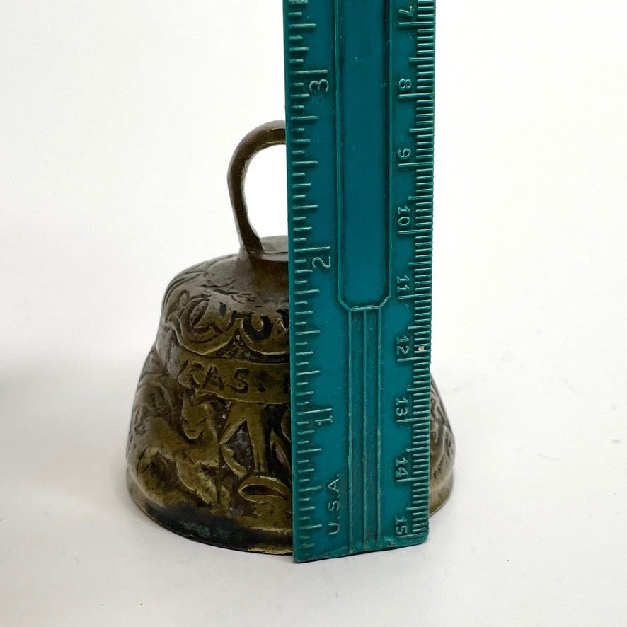 Antique Four Evangelists Bronze Sanctuary Bell