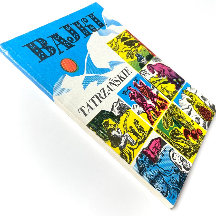'Bajki' Polish Book of Fables & Fairy Tales 1989 Illustrated Trade Paperback Book