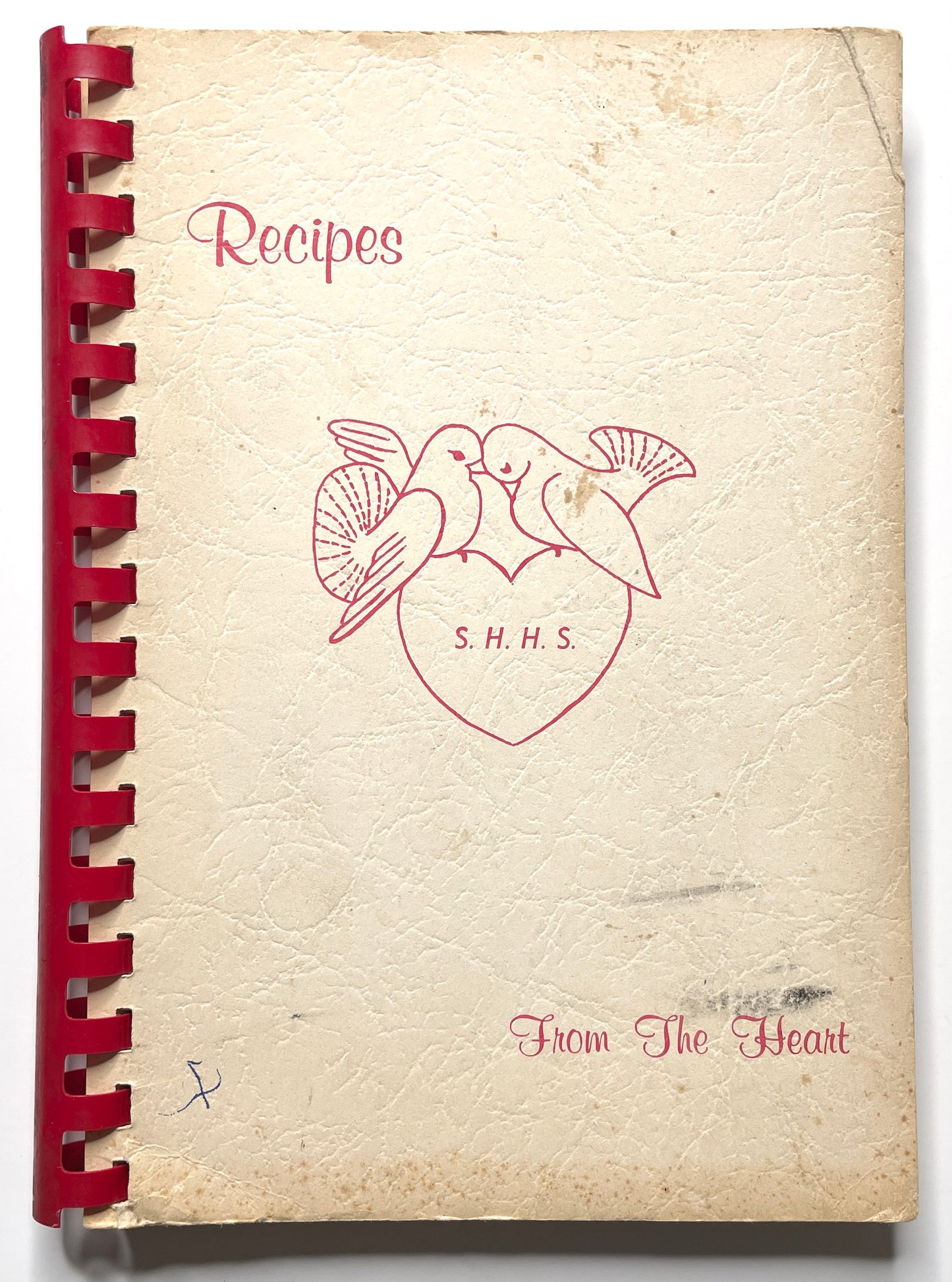Sacred Heart High School 50 Year Anniversary Cookbook 1972 Waterbury CT - 70s Vintage Spiral Bound Illustrated Recipe Book