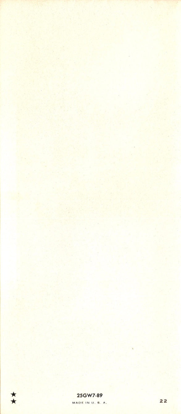 Greetings - Wishbone Dog - Slim Vintage Greeting Card - Gold Stamped + Embossed