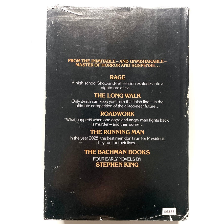 Bachman Books Stephen King Hardcover Book *1st Book Club, 1st Print* 1985 NAL