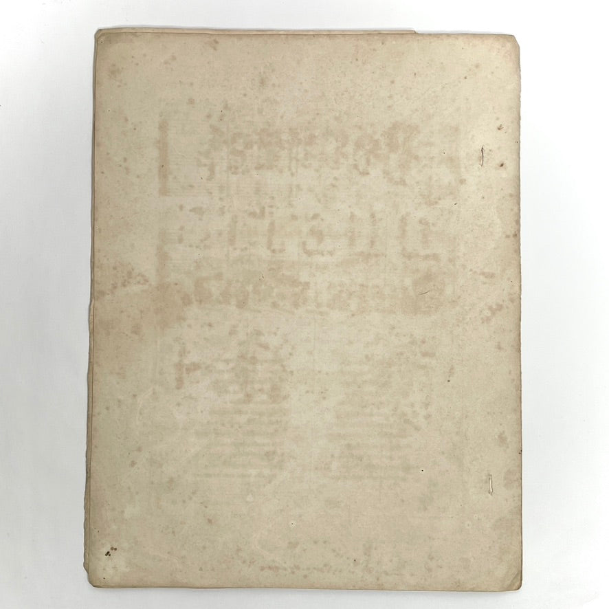 One Heart's Enough For Me 1860s Sheet Music