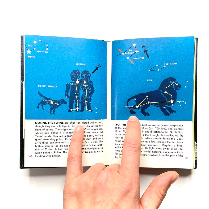 Golden Nature Guide: Stars 1956 Cloth Bound Mini Hardcover Book
