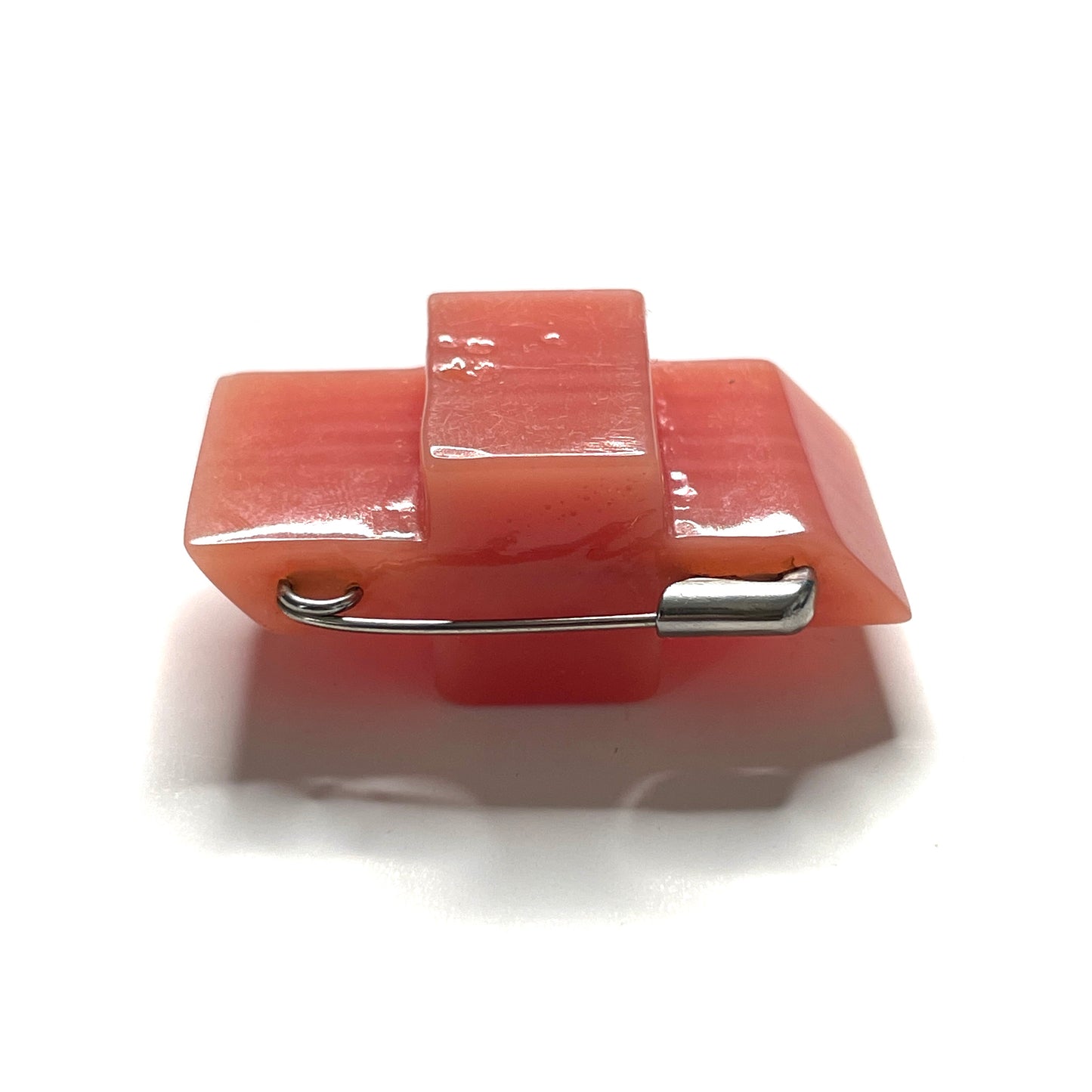 Chevrolet 'Bowtie' Geometric Resin Art - Vintage Pin 1.5"