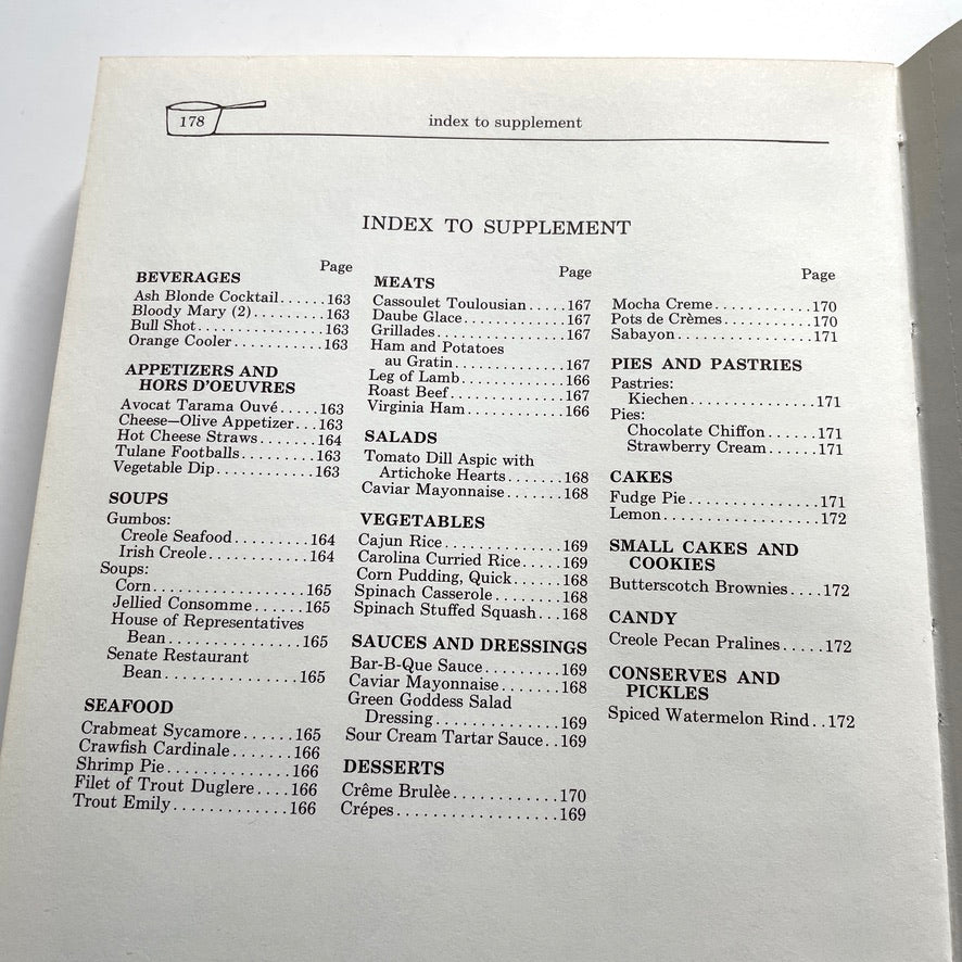 Gourmets Guide To New Orleans Caroline Jones Olive Leonhardt Cover 1972 Cookbook