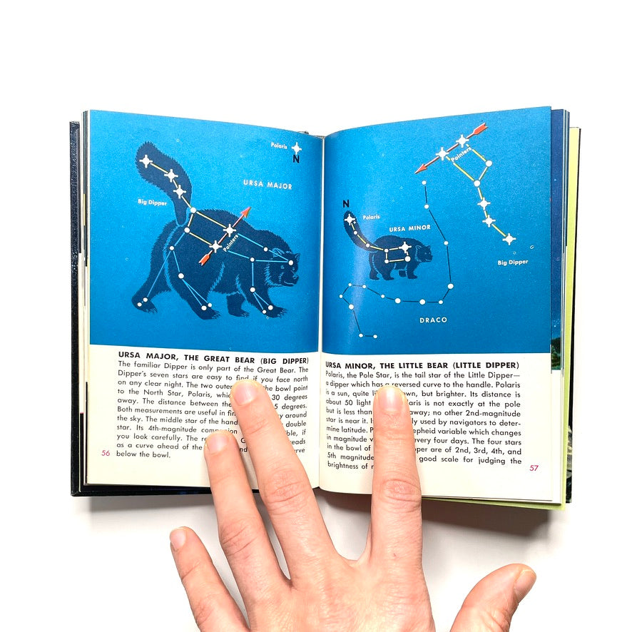Golden Nature Guide: Stars 1956 Cloth Bound Mini Hardcover Book