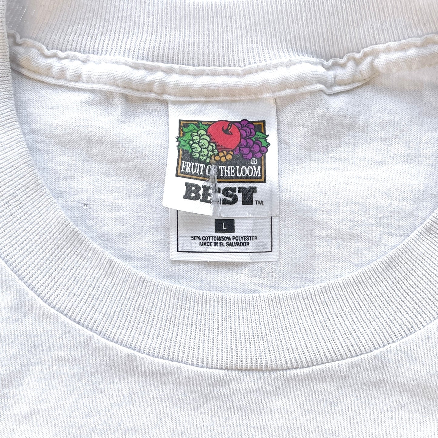 90s Vintage Maine Blueberries & Muffin T-Shirt White (L)