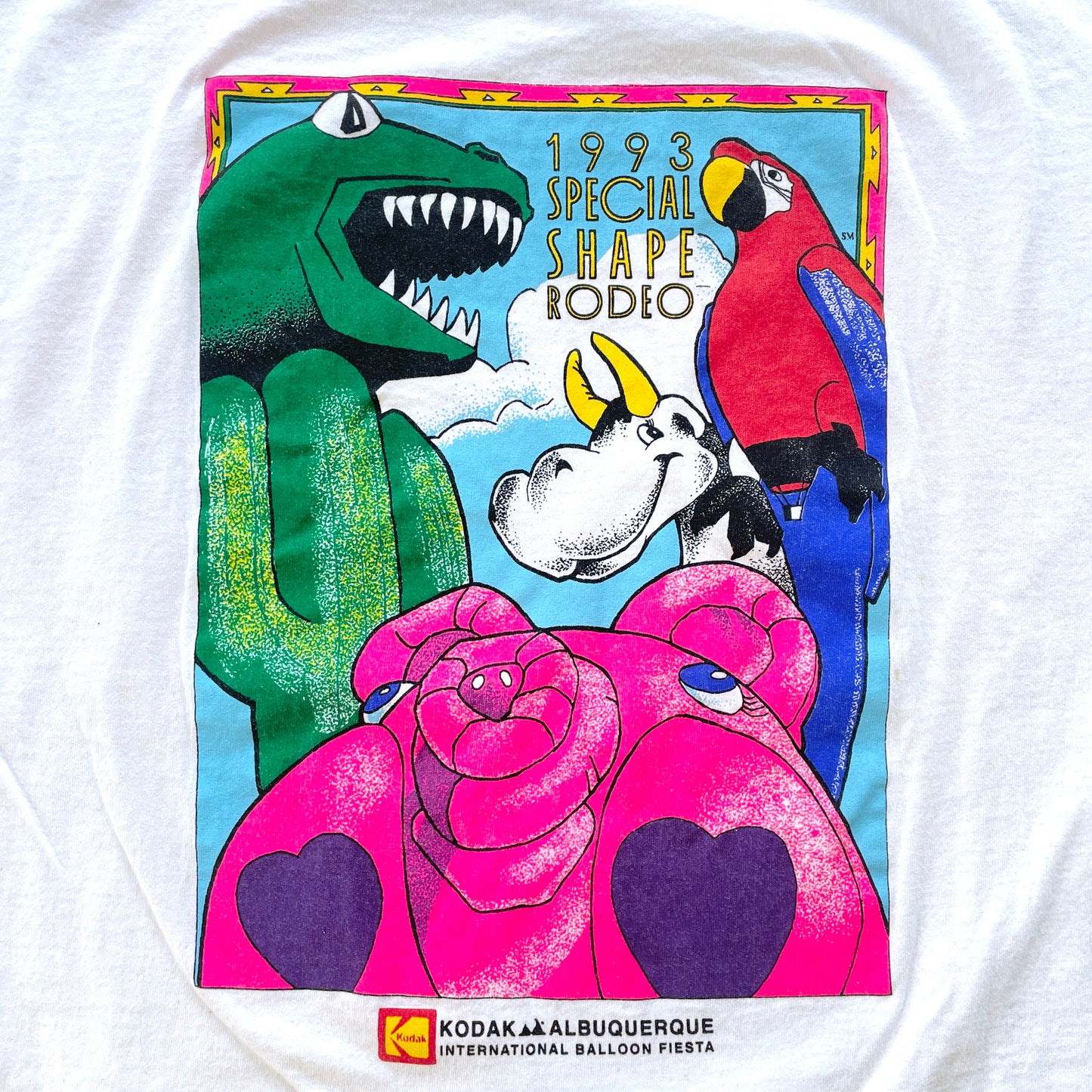 1993 Vintage Albuquerque Balloon Festival Kodak T-Shirt (XL)