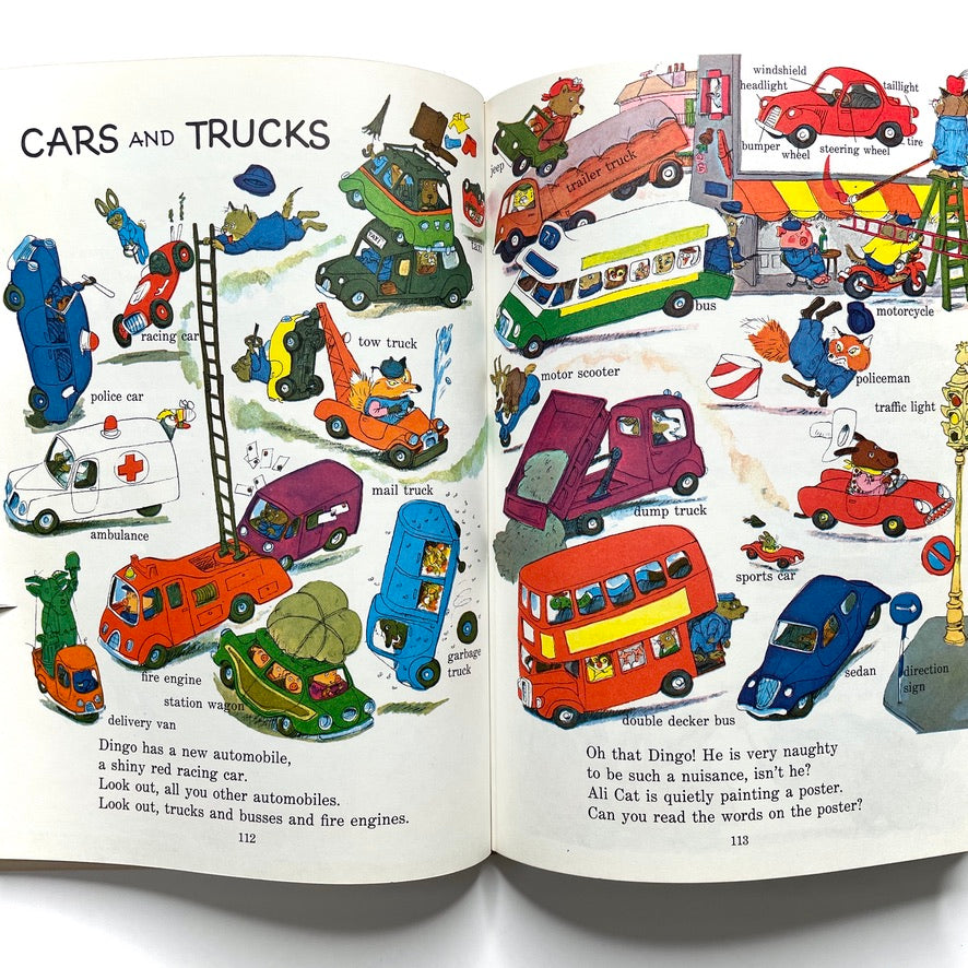 Richard Scarry's Best Story Book Ever 1970 DeLuxe Golden Book