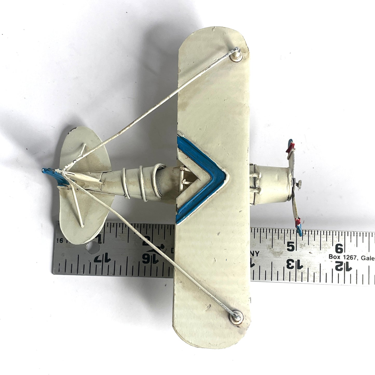 Handcrafted Metal Airplane Toy WWI Model