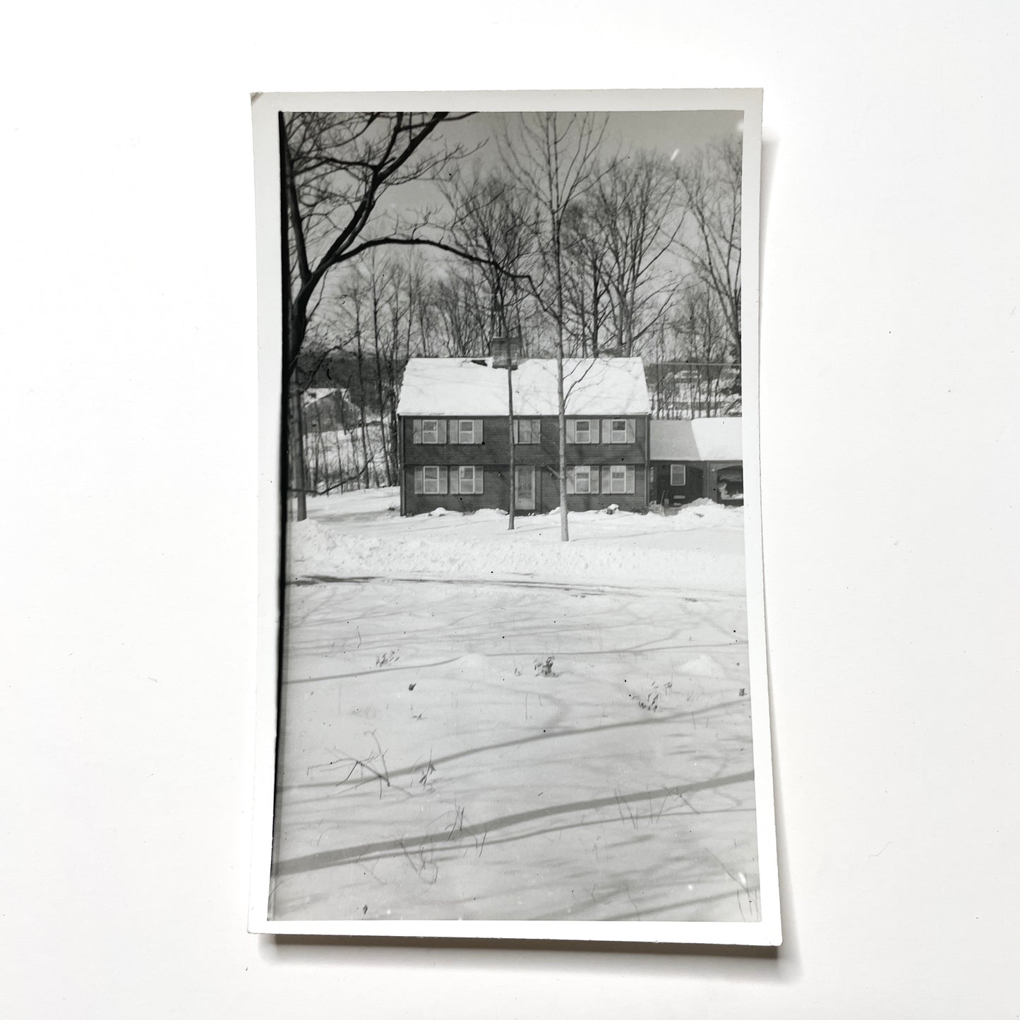 Winter in Connecticut Various Snapshots 40s-60s Vintage Film Photography