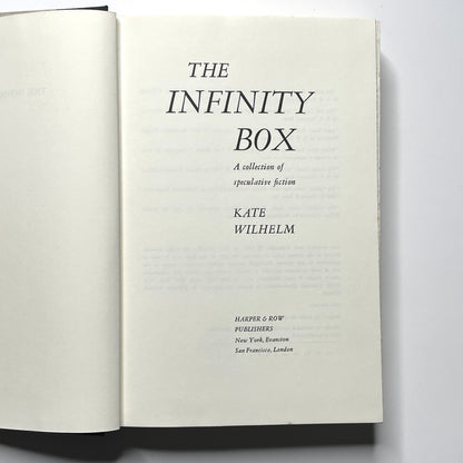 The Infinity Box: A Collection of Speculative Fiction (1975) - Vintage 70s Sci-Fi Anthology Book