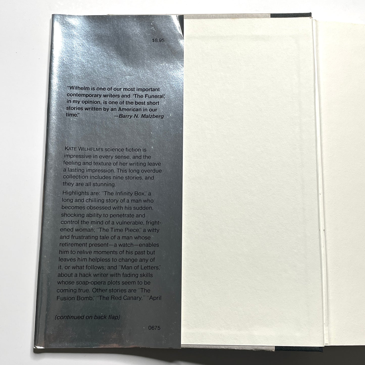 The Infinity Box: A Collection of Speculative Fiction (1975) - Vintage 70s Sci-Fi Anthology Book