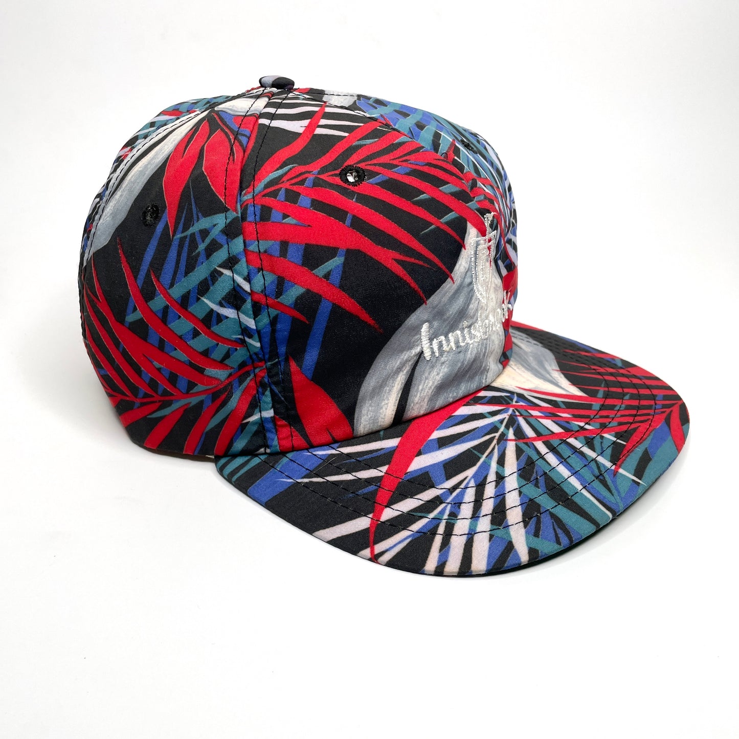 Innisbrook FL Tropical Pattern Vintage Strapback Hat - Palm Fronds