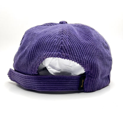 Keystone Ski Resort Corduroy Vintage Velcro Strapback Hat - Purple