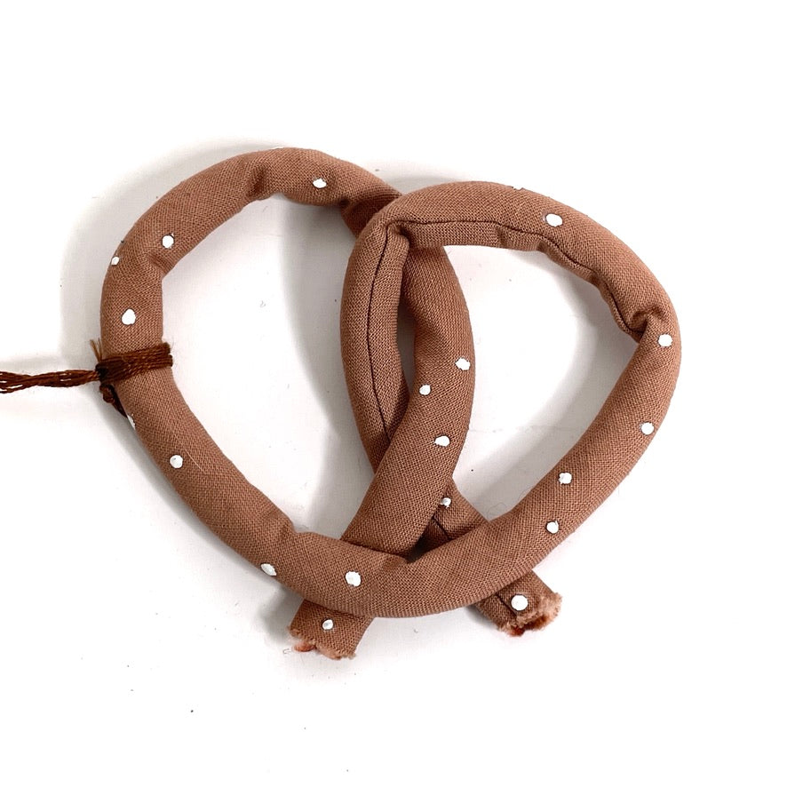 Vintage Handmade Philadelphia Soft Pretzel Keepsake