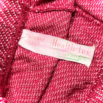 Maroon Patterned Knit Shorts 3T