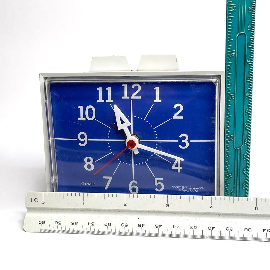 70s/80s Vintage Dunmar Drowse S16-C Westclox Electric Alarm Clock