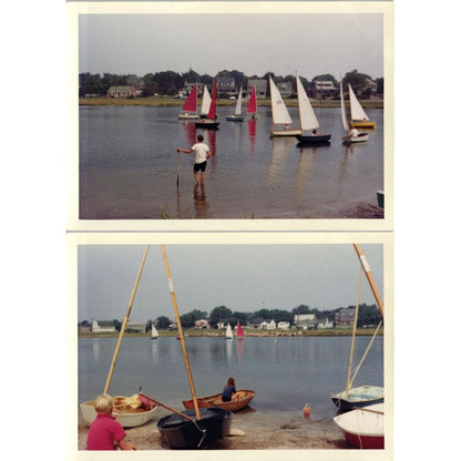 New England Sailing Lessons Photo Set of 2 - 3.5x5"