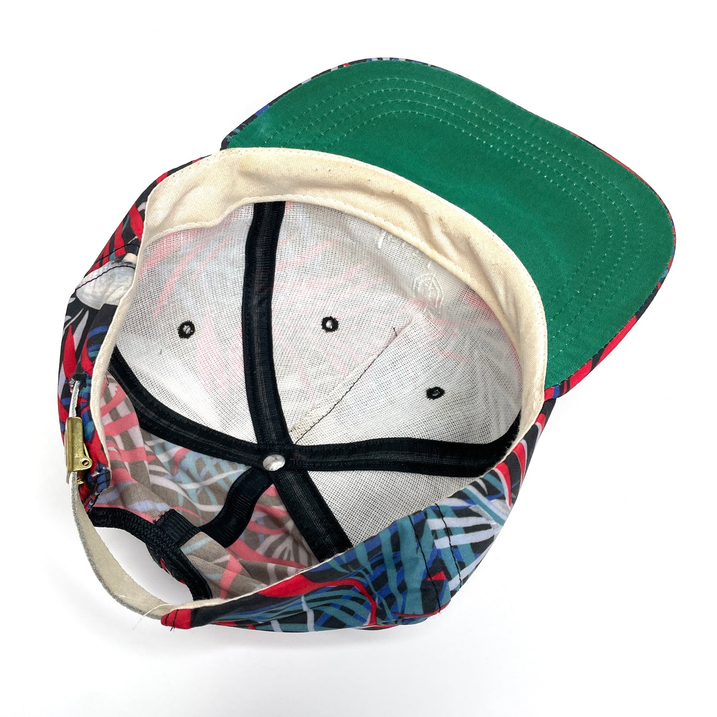 Innisbrook FL Tropical Pattern Vintage Strapback Hat - Palm Fronds