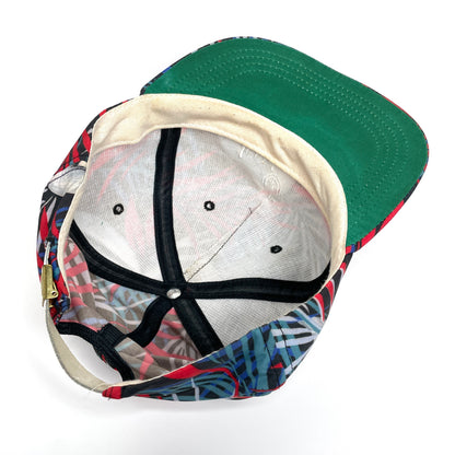 Innisbrook FL Tropical Pattern Vintage Strapback Hat - Palm Fronds